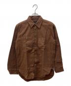 Engineered Garmentsエンジニアドガーメンツ）の古着「Work Shirt/シャモアクロスシャツ」｜ブラウン