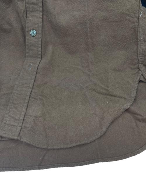 Engineered Garments（エンジニアドガーメンツ）Engineered Garments (エンジニアドガーメンツ) Work Shirt/シャモアクロスシャツ ブラウン サイズ:XSの古着・服飾アイテム