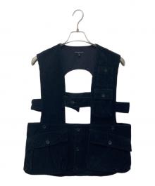 Engineered Garments（エンジニアドガーメンツ）の古着「コーデュロイシューティングベスト」｜ブラック