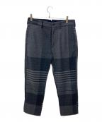 Engineered Garmentsエンジニアドガーメンツ）の古着「チェックパンツ」｜グレー