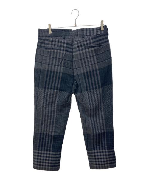 Engineered Garments（エンジニアドガーメンツ）Engineered Garments (エンジニアドガーメンツ) チェックパンツ グレー サイズ:Ｗ32の古着・服飾アイテム