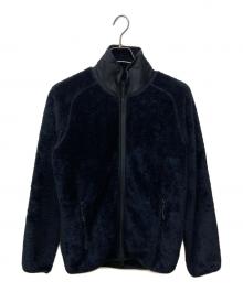 Needles（ニードルズ）の古着「Piping Jacket - Micro Fleece/フリースジャケット」｜ブラック