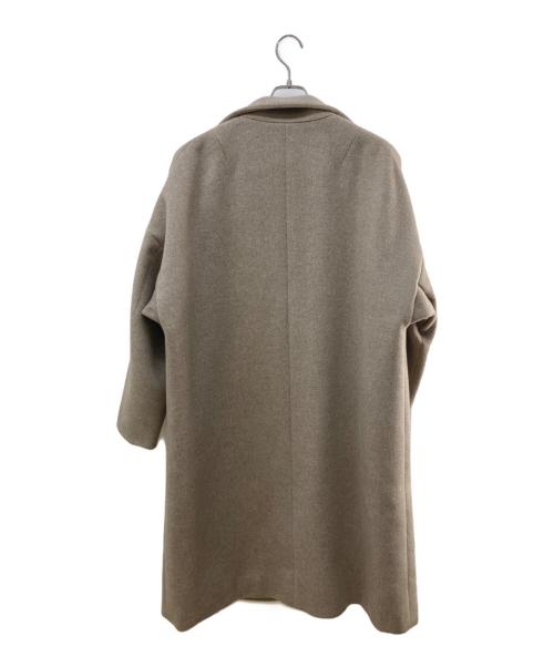 MUSE de Deuxieme Classe（ミューズ ドゥーズィエム クラス）MUSE de Deuxieme Classe (ミューズ ドゥーズィエム クラス) ウールロングコート ベージュ サイズ:FREEの古着・服飾アイテム
