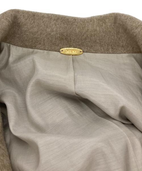 MUSE de Deuxieme Classe（ミューズ ドゥーズィエム クラス）MUSE de Deuxieme Classe (ミューズ ドゥーズィエム クラス) ウールロングコート ベージュ サイズ:FREEの古着・服飾アイテム