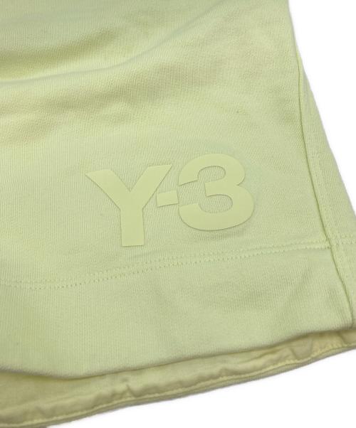 Y-3（ワイスリー）Y-3 (ワイスリー) スウェットハーフパンツ イエロー サイズ:Ｍの古着・服飾アイテム