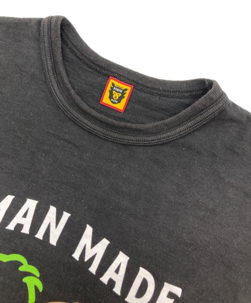 HUMAN MADE（ヒューマンメイド）HUMAN MADE (ヒューマンメイド) プリントTシャツ ブラック サイズ:XLの古着・服飾アイテム
