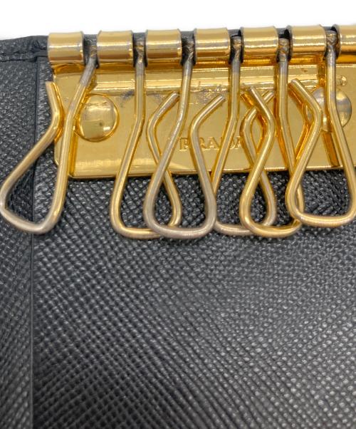 PRADA（プラダ）PRADA (プラダ) 6連キーケース ブラック サイズ:-の古着・服飾アイテム