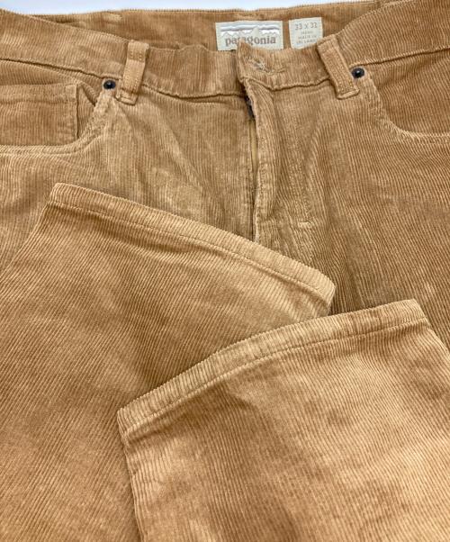 Patagonia（パタゴニア）Patagonia (パタゴニア) オーガニックコットン・コーデュロイ・ジーンズ ブラウン サイズ:33の古着・服飾アイテム