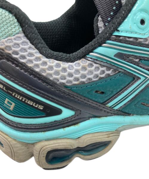 asics（アシックス）asics (アシックス) Kiko Kostadinov (キコ・コスタディノフ) GEL-NIMBUS 9 ブルー サイズ:25の古着・服飾アイテム