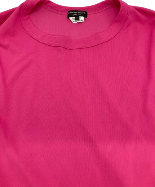 COMME des GARCONS HOMME PLUS（コムデギャルソンオムプリュス）COMME des GARCONS HOMME PLUS (コムデギャルソンオムプリュス) Cut-Out Detail Long Sleeve T-Shirt ピンク サイズ:Ｓの古着・服飾アイテム