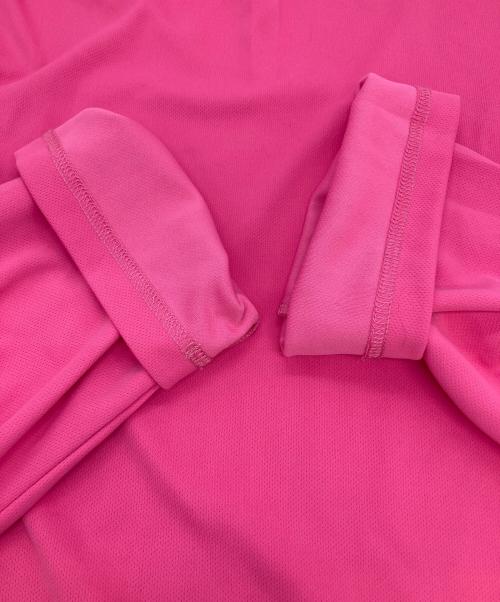 COMME des GARCONS HOMME PLUS（コムデギャルソンオムプリュス）COMME des GARCONS HOMME PLUS (コムデギャルソンオムプリュス) Cut-Out Detail Long Sleeve T-Shirt ピンク サイズ:Ｓの古着・服飾アイテム