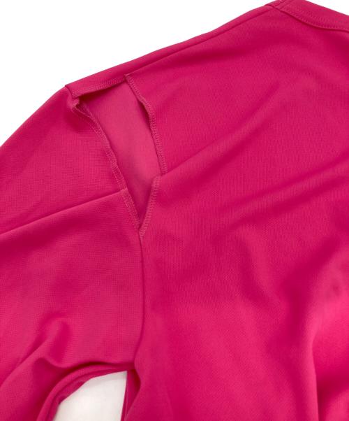 COMME des GARCONS HOMME PLUS（コムデギャルソンオムプリュス）COMME des GARCONS HOMME PLUS (コムデギャルソンオムプリュス) Cut-Out Detail Long Sleeve T-Shirt ピンク サイズ:Ｓの古着・服飾アイテム