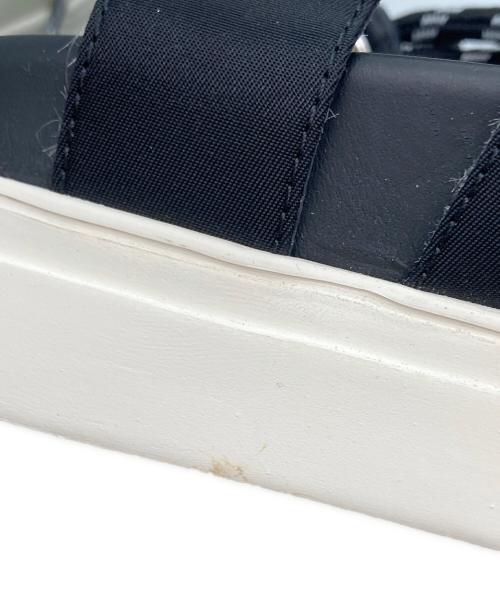 N°21（ヌメロヴェントゥーノ）N°21 (ヌメロヴェントゥーノ) ロープデザインサンダル ブラック サイズ:36の古着・服飾アイテム