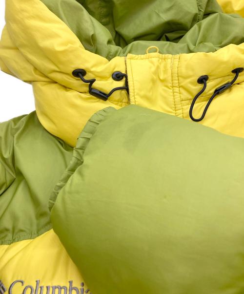 Columbia（コロンビア）Columbia (コロンビア) ダウンジャケット イエロー サイズ:Ⅿの古着・服飾アイテム