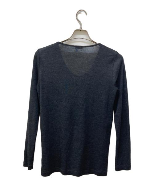 BRUNELLO CUCINELLI（ブルネロクチネリ）BRUNELLO CUCINELLI (ブルネロクチネリ) ニット グレー サイズ:Lの古着・服飾アイテム