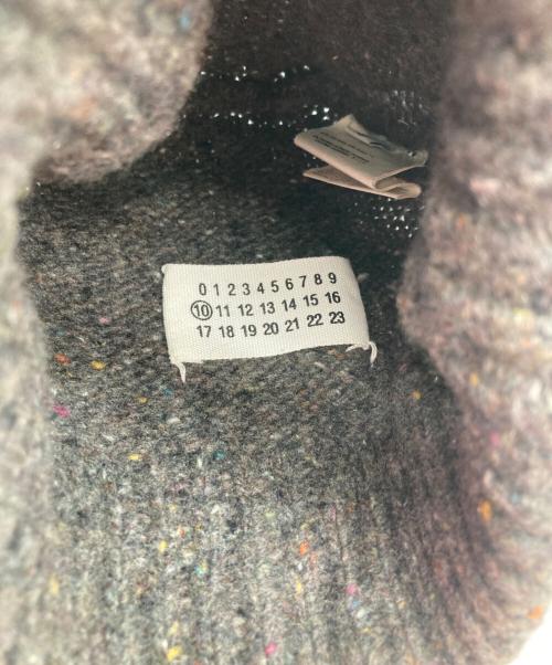 MARTIN MARGIELA（マルタン・マルジェラ）Martin Margiela (マルタン・マルジェラ) ミックスニット帽 グレーの古着・服飾アイテム