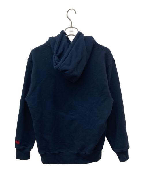 PorkChop（ポークチョップ）porkchop (ポークチョップ) プリントパーカー ネイビー サイズ:Ⅿの古着・服飾アイテム