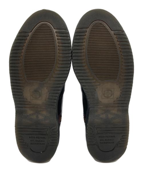 Dr.Martens（ドクターマーチン）Dr.Martens (ドクターマーチン) FLORA/バックルデザインブーツ バーガンディー サイズ:UK6の古着・服飾アイテム