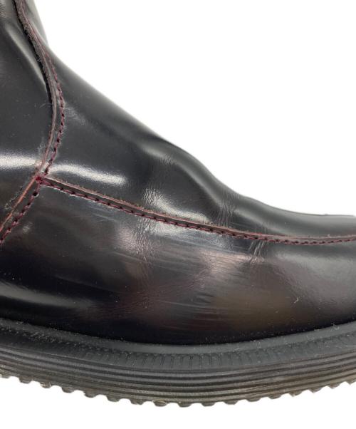 Dr.Martens（ドクターマーチン）Dr.Martens (ドクターマーチン) FLORA/バックルデザインブーツ バーガンディー サイズ:UK6の古着・服飾アイテム