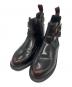 Dr.Martens（ドクターマーチン）の古着「FLORA/バックルデザインブーツ」｜バーガンディー