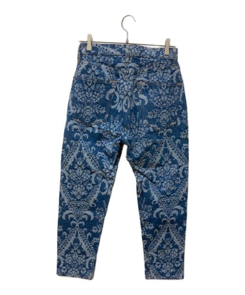 JUNYA WATANABE COMME des GARCONS（(ジュンヤワタナベ コムデギャルソン）JUNYA WATANABE COMME des GARCONS ((ジュンヤワタナベ コムデギャルソン) ジャガードデニムパンツ ブルー サイズ:XSの古着・服飾アイテム