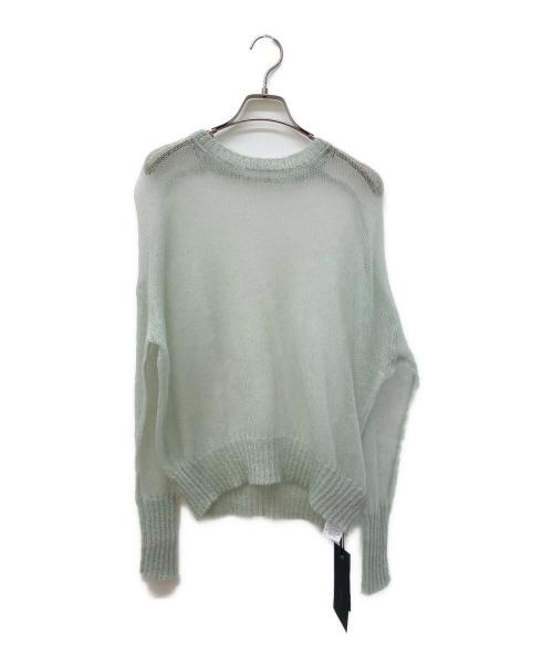 styling/（スタイリング）styling/ (スタイリング) モヘアニットプルオーバー グリーン サイズ:FREE 未使用品の古着・服飾アイテム