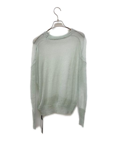 styling/（スタイリング）styling/ (スタイリング) モヘアニットプルオーバー グリーン サイズ:FREE 未使用品の古着・服飾アイテム