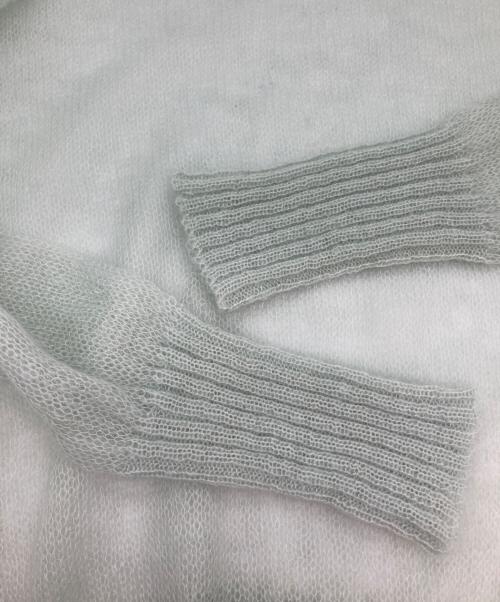 styling/（スタイリング）styling/ (スタイリング) モヘアニットプルオーバー グリーン サイズ:FREE 未使用品の古着・服飾アイテム