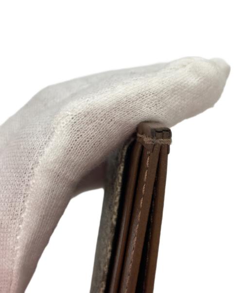 GUCCI（グッチ）GUCCI (グッチ) GGスプリーム/カードケース ブラウンの古着・服飾アイテム