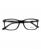 PRADAプラダ）の古着「眼鏡」｜ブラック