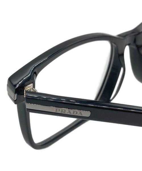 PRADA（プラダ）PRADA (プラダ) 眼鏡 ブラック サイズ:56□17 150の古着・服飾アイテム