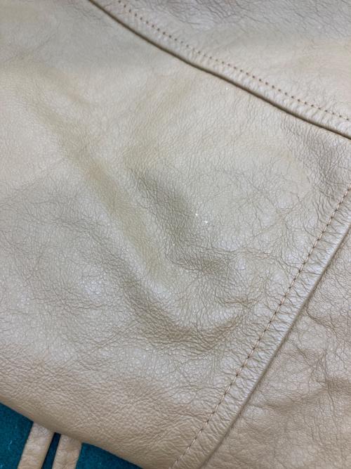 STARTER（スターター）STARTER (スターター) レザー切替スタジャン グリーン サイズ:Mの古着・服飾アイテム