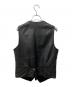 GIVENCHY (ジバンシィ) レザー切替ベスト ブラック サイズ:48：18000円