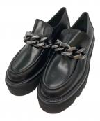 Homensホーマーズ）の古着「ローファー」｜ブラック