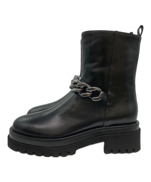 HOMERS（ホーマーズ）HOMERS (ホーマーズ) ブーツ ブラック サイズ:23.5の古着・服飾アイテム