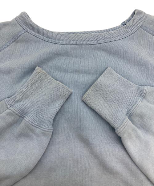 hysterics（ヒステリックス）hysterics (ヒステリックス) PLEASURES ラグランスウェット ブルー サイズ:FREEの古着・服飾アイテム