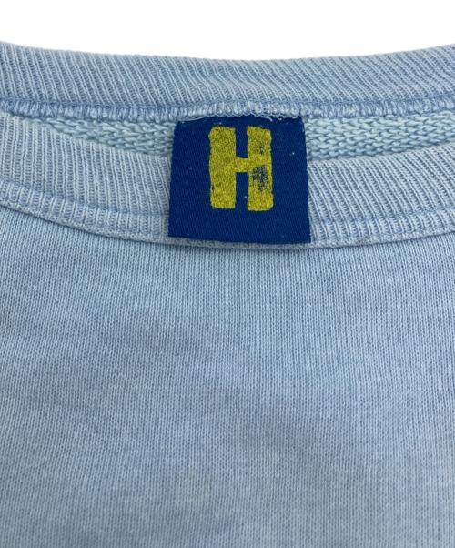 hysterics（ヒステリックス）hysterics (ヒステリックス) PLEASURES ラグランスウェット ブルー サイズ:FREEの古着・服飾アイテム