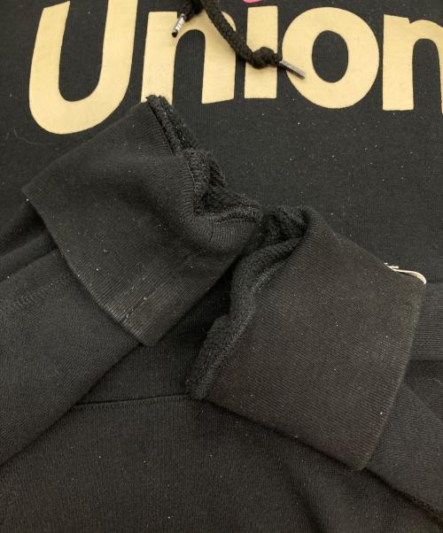 A BATHING APE（ア ベイシング エイプ）A BATHING APE (ア ベイシング エイプ) UNION (ユニオン) ユニオンプリントパーカー ブラック サイズ:XLの古着・服飾アイテム