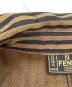中古・古着 FENDI (フェンディ) ストライプシャツ ブラウン サイズ:Ⅿ：6000円