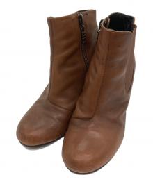 UNITED NUDE（ユナイテッドヌード）の古着「EAMZ ショートブーツ」｜ブラウン