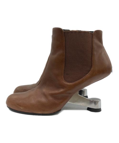 UNITED NUDE（ユナイテッドヌード）UNITED NUDE (ユナイテッドヌード) EAMZ ショートブーツ ブラウン サイズ:38の古着・服飾アイテム