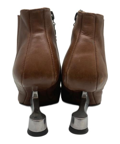 UNITED NUDE（ユナイテッドヌード）UNITED NUDE (ユナイテッドヌード) EAMZ ショートブーツ ブラウン サイズ:38の古着・服飾アイテム