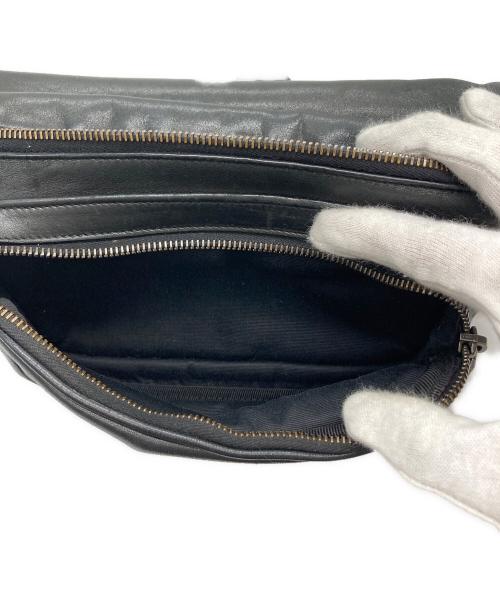 Saint Laurent Paris（サンローランパリ）Saint Laurent Paris (サンローランパリ) MARSUPIO/ウエストバッグ ブラックの古着・服飾アイテム