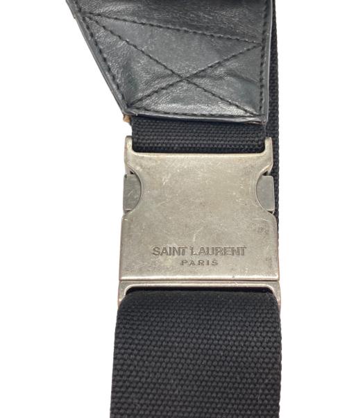 Saint Laurent Paris（サンローランパリ）Saint Laurent Paris (サンローランパリ) MARSUPIO/ウエストバッグ ブラックの古着・服飾アイテム