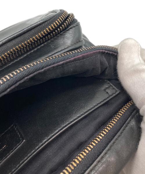 Saint Laurent Paris（サンローランパリ）Saint Laurent Paris (サンローランパリ) MARSUPIO/ウエストバッグ ブラックの古着・服飾アイテム