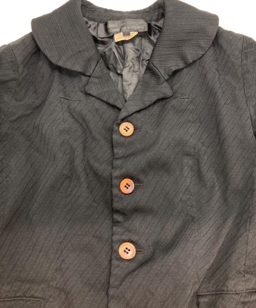 COMME des GARCONS COMME des GARCONS（コムデギャルソン コムデギャルソン）COMME des GARCONS COMME des GARCONS (コムデギャルソン コムデギャルソン) ジャケット ブラック サイズ:Sの古着・服飾アイテム