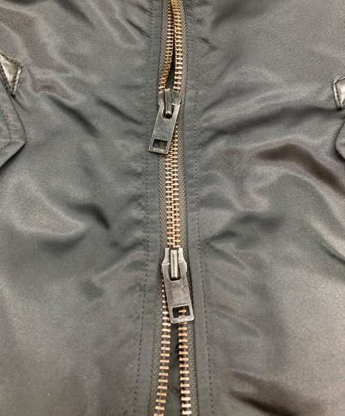 DIESEL（ディーゼル）DIESEL (ディーゼル) MA-1ジャケット ブラック サイズ:XSの古着・服飾アイテム