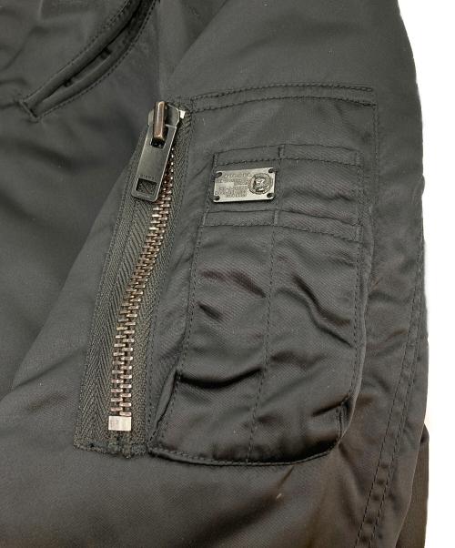 DIESEL（ディーゼル）DIESEL (ディーゼル) MA-1ジャケット ブラック サイズ:XSの古着・服飾アイテム
