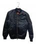 DIESEL（ディーゼル）の古着「MA-1ジャケット」｜ブラック