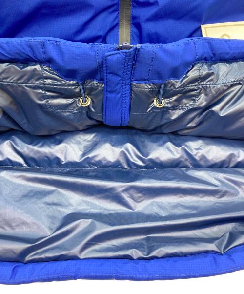 mont-bell（モンベル）mont-bell (モンベル) パーマフロスト ライトダウンジャケット ブルー サイズ:M 未使用品の古着・服飾アイテム